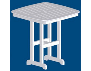 Polywood Nautical Bar Table - Fast FREE FedEx Shipping!