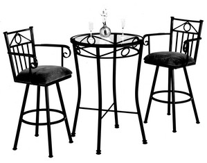 Tempo Industries Seville Pub Table Set - FREE Inside Delivery!