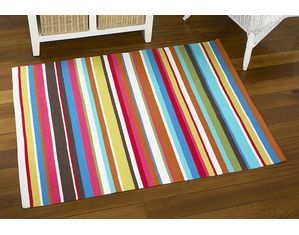 Freckles Hot Chocolate Cotton Floor Mat