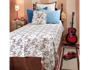 New Arrivals Retro Cowboy Curtain Panels