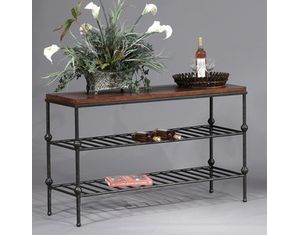 Bassett Mirror Bentley Tiered Console Table