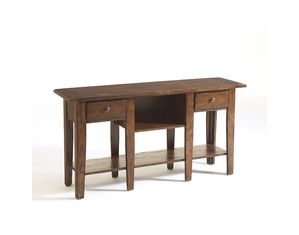 Broyhill Attic Rustic Oak Sofa Table