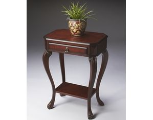 Butler Antique Brass Finish Console Table