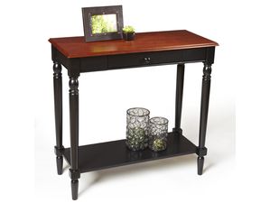 Convenience Concepts Foyer Table with Drawer and Shelf