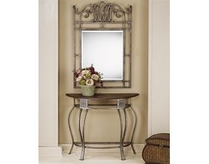 Hillsdale Furniture Montello Console Table with Wood Top