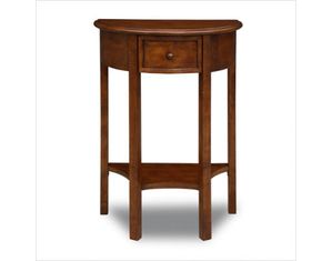 Leick Furniture Favorite Finds Demilune Hall Stand-Set Up Console Table-9030