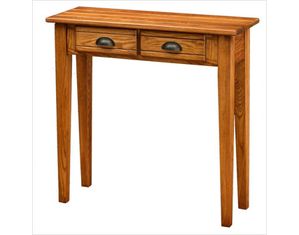 Leick Furniture Favorite Finds Two Drawer Console Table-9013