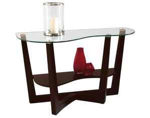 Magnussen Clearwater Demilune Console Table