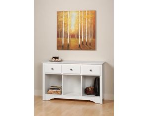 Prepac Monterey Living Room Console Table