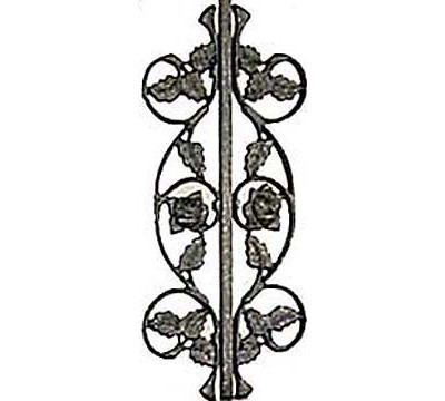 Rose Side Panel Ornamentation