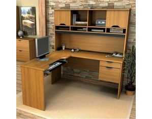 Bestar Innova L Shape Computer Work Station Desk