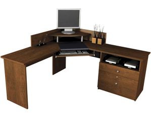 Bestar Inspiration Corner Computer Work Station Desk