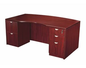 Boss Chair N689 Bow Front Desk Shell