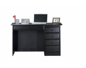 Eagle Coastal Single-Pedestal Computer Desk (Stained Finish)