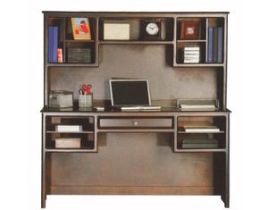 Eagle Retro-Vintage Double-Pedestal Desk (Stained Fiish)