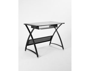 ItalModern Belinda Desk With Keyboard Tray