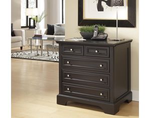 Home Styles Furniture Bedford Black Expan-Desk