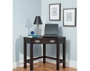 Home Styles Furniture City Chic Corner Lap Top Desk in Espresso