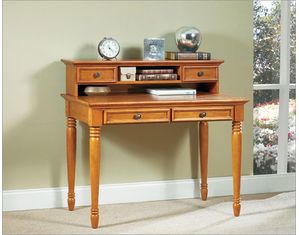 Home Styles Furniture Ponderosa Student Desk with Hutch