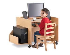 Jonti-Craft KYDZ Computer Desk Single