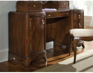 Lea Rhapsody Pedestal Vanity Desk