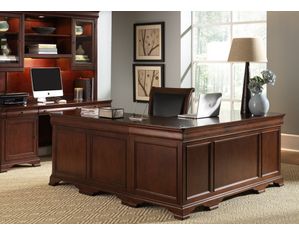 Liberty Furniture Mt. Vernon Return Base and Top Desk - FREE Inside Delivery!