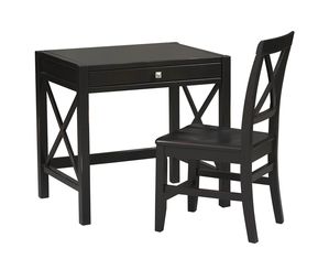 Linon Home Decor Products Anna Black Laptop Desk