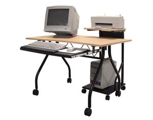Luxor Extra Wide Computer Workstation - Fast FREE FedEx Shipping!
