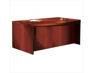 Mayline Group Aberdeen 66 Inch Bow Front Desk