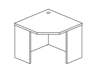 Mayline Group Mira Corner Desk