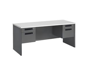 OFM Panel End Double Pedestal Credenza Desk