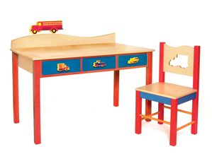 Room Magic Boys Like Trucks Desk/Chair set