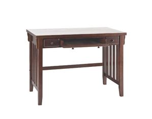 SEI Espresso Computer Desk with Pullout Drawers