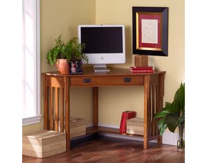 SEI Mission Corner Computer Desk