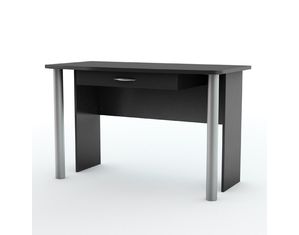 South Shore City Life Office Desk in Pure Black