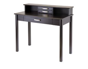 Winsome Liso Writing Desk with Hutch - Fast FREE FedEx Shipping!