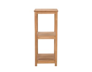 SEI Three Tier Linen Tower in Light Brown