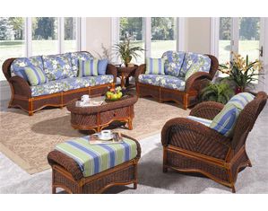 South Sea Rattan Bayshore Loveseat