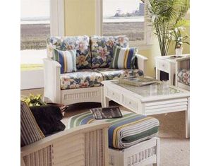 South Sea Rattan Cross Road Loveseat