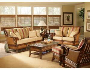 South Sea Rattan Pacifica Loveseat