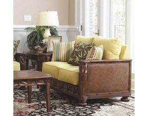 South Sea Rattan Paradise Retreat Loveseat