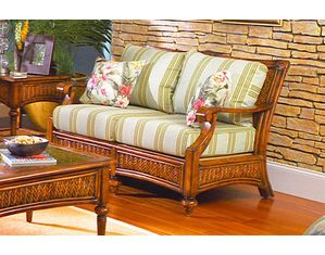 South Sea Rattan Phillip Loveseat