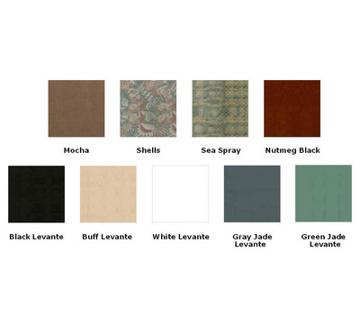 Available Seat Material and Color