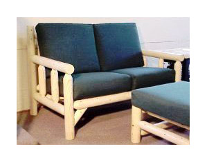 Lakeland Mills Pine Loveseat Loveseat - Fast FREE FedEx Shipping!