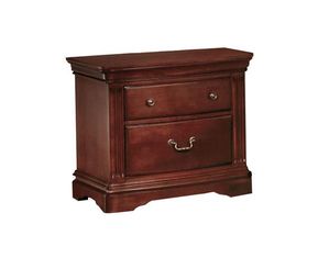 Accent Furniture Greenbriar Serpentine Greenwich Nightstand