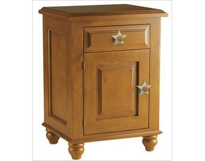 Alligator Enterprise Stars Single Door Nightstand