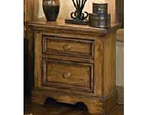 American Woodcrafters Eagles Nest Youth Bedroom Two Drawer Nightstand