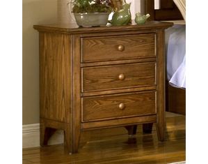 American Woodcrafters Simple Life Nightstand