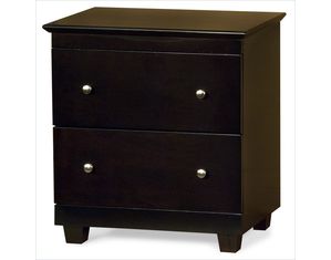 Atlantic Furniture Miami 2 Drawer Night Stand