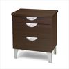 Nexera Pablo 3 Drawer Night Stand - Fast FREE FedEx Shipping!